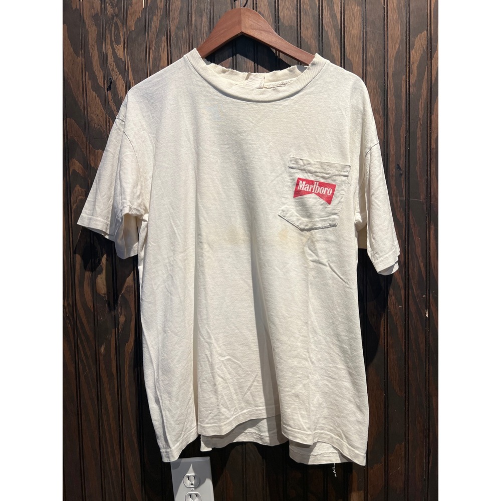 Vintage Marlboro Adventure Team T Shirt XL American Born Single Stitch USA Made